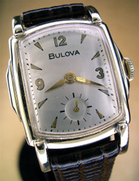 1953 Bulova wrist watch yellow gold filled